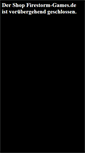 Mobile Screenshot of firestorm-games.de